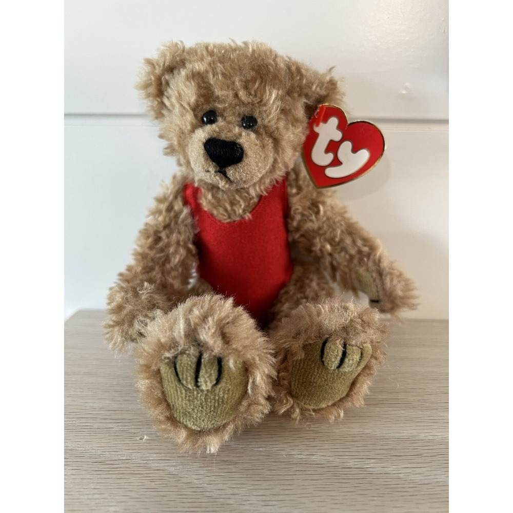 TY‎ Attic Treasures Allura the Bear New With Tags Collectible Plush 1993 Antique